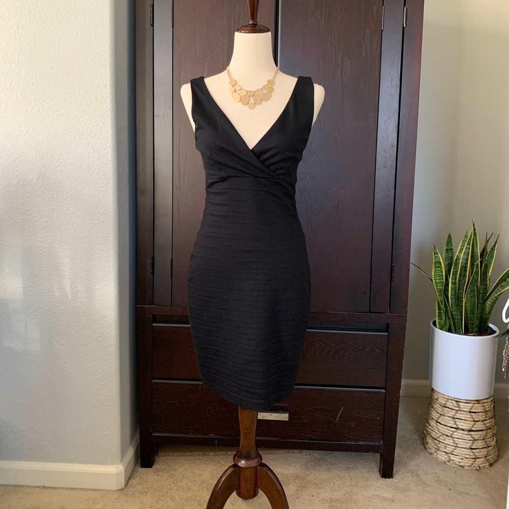 Express Black Cocktail Small dress